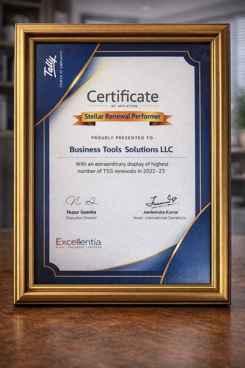 Stellar Renewal Performer Certificate